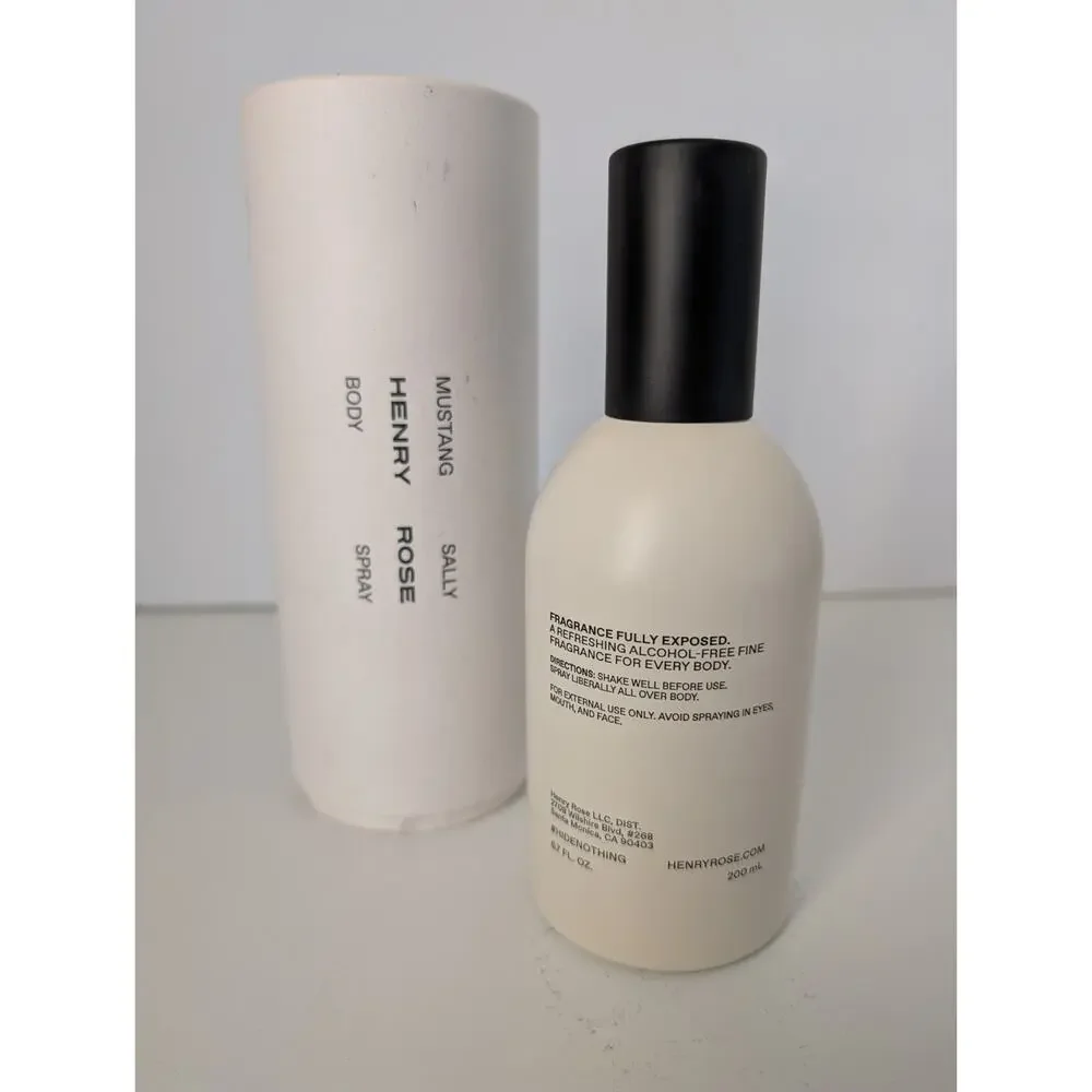 Henry Rose Mustang Sally Body Spray New Discontinued 6.7 oz 200ml Full Size